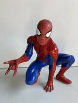 Bt399◆スパイダーマン◆フィギュア 可動式 全長約35cm ウェブシューター 2002 MARVEL 蜘蛛男 おもちゃ/玩具 ジャンク_画像1