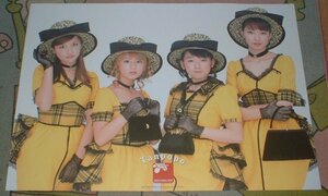  постер язык popo( Hello! Project 2002 Morning Musume.) Yaguchi Mari Kago Ai Iida Kaori Ishikawa Rika 