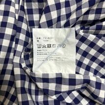 ☆【COMME des GARCONS SHIRT】コムデギャルソンシャツ NAVY CHECK Sサイズ MADE IN FRANCE_画像5