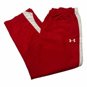 UNDER ARMOUR アンダーアーマー トレーニングパンツ UAチームウーブンパンツ レッド XL