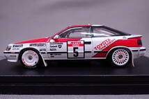 hpi Toyota Celica GT-Four #5 1988 Tour de Corse 8083 1/43 トヨタ セリカ ツール・ド・コルス ミニカー Z11027_画像2