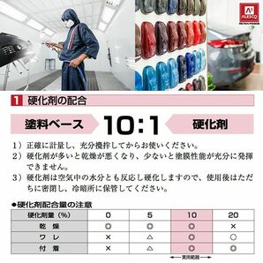 関西ペイント PG80 調色 スズキ 26U スペリアホワイト 1kg（原液）Z26の画像3