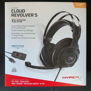 HyperX Cloud Revolver S サウンドカードなし ゲーミングヘッドセット