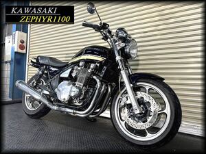 ★売り切りSALE★Kawasaki★ゼファー1100★ZEPHYR1100★車検丸々2年付きでお買い得★決まったカラー★人気のゼファー★逆車★ETC2.0装着★