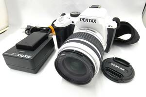 27330 ★ PENTAX ペンタックス K-r カメラ 一眼レフ 18-55mm 52mm カードなし 充電付き ホワイト 通電確認済み★ 中古品 長期保管品