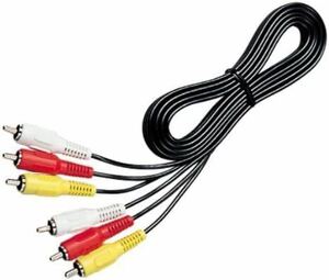 ナビック/NAVC RCA ビデオケーブル 1.5m AV機器 相互接続 カーパーツ 錦織 NVC-222