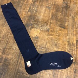 セリーヌ　CELINE メンズソックス　ニーハイソックス　長いソックス　超ロング丈