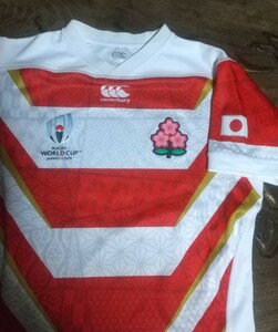 [値下げ交渉] RWC2019 ジャパン レプリカファーストジャージ Sサイズ 検)RUGBY WORLD CUP JAPAN JERSEY ラグビー ワールドカップ 日本代表