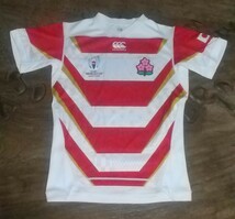 [値下げ交渉] RWC2019 ジャパン レプリカファーストジャージ Sサイズ 検)RUGBY WORLD CUP JAPAN JERSEY ラグビー ワールドカップ 日本代表_画像2