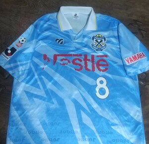 [送料無料] 1996年 ジュビロ磐田 選手支給品 透かし入り MIZUNO/ミズノ MADE IN JAPAN 検)JUBILO IWATA MATCH ISSUE SHIRT DUNGA ドゥンガ