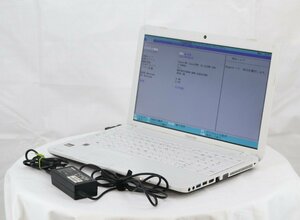 TOSHIBA PB3522MGSNWW Satellite B352/W2MGW　Core i5 3210M 2.50GHz 4GB ■現状品