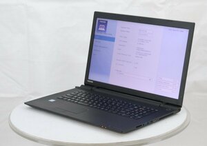 TOSHIBA PAZ27UB-SNA dynabook AZ27/UB　Core i3 6100U 2.30GHz 4GB 1000GB■現状品