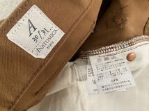 ANATOMICA size30/31 618 ORIGINAL BROWN DUCK アナトミカ ブラウンダック パンツ ダック地 フレンチワーク_画像9