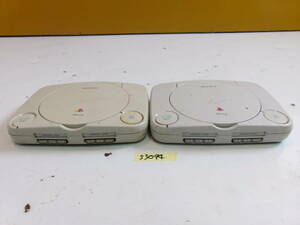 (S-3094)SONY PS ONE SCPH-100 operation not yet verification present condition goods * dirt have 