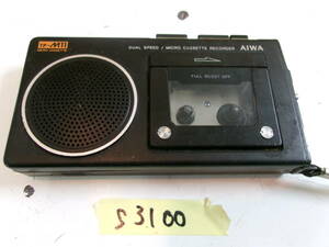 (S-3100)AIWA ポケットラジオ TP-M11 動作未確認 現状品