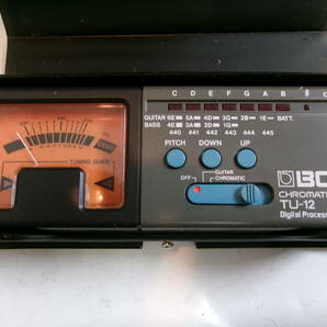 (S-3110)BOSS CHROMATIC TUNER TU-12 動作未確認 現状品の画像2