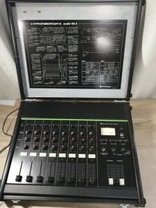 通電確認済　TOA トーア　sound mixing console model RX-3　サウンドミキシングコンソール　カバー付　ジャンク品　111000w