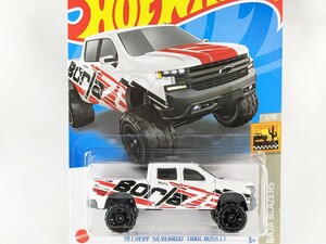 US版 ホットウィール '19 シェビー シルバラード トレイル ボス Hot Wheels '19 CHEVY SILVERADO TRAIL BOSS LT HCW64