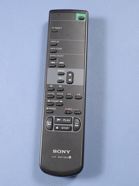 ソニー　ビデオレコーダー用リモコン RMT-DS11
