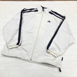 1223◎ 90s オールド adidas アディダス ジャージ ジャケット 裏 メッシュ 長袖 ライン カジュアル メンズ0