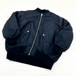 1225◎ GU UNDERCOVER ジーユー アンダーカバー コラボ トップス ジャケット アウター ブルゾン 中綿 ブラック メンズM