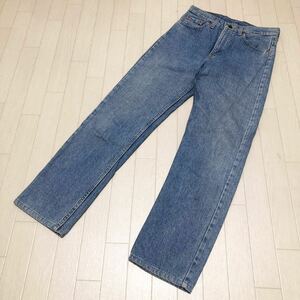 和104★③ USA製 Levi's 505-0217 525刻印 リーバイス デニムパンツ ジーンズ ボトムス 29 L36 メンズ ブルー