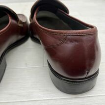 1230◎ 日本製 MARELLI マレリー 7903 靴 ビジネス シューズ スリッポン 紳士 レザー カジュアル ブラウン メンズ25.0_画像9