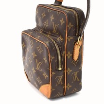 1円 ◆定価14万 LOUIS VUITTON ルイヴィトン ショルダーバッグ 斜め掛け アマゾン M45236 モノグラム ブラウン◆E.Cmmr.oR-13_画像2