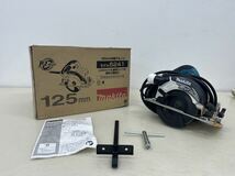 【動作品】makita マキタ 125mm内装マルノコ 5241 丸ノコ 電動工具 DIY ダブルスリットチップソー付き 際切り_画像1