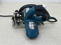 【動作品】makita マキタ 125mm内装マルノコ 5241 丸ノコ 電動工具 DIY ダブルスリットチップソー付き 際切り_画像4