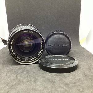 ＊MINOLTA ミノルタ MC W.ROKKOR レンズ 1：2.8 f=24mm 単焦点レンズ 希少品