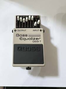 BOSS Bass Equalizer GEB-7 エフェクター イコライザー 