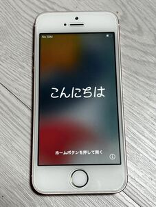 Apple iPhone SE 第一世代 SIMフリー 64 GB ゴールド 美品　電池残量91% 背面に傷有り　シムフリー スマホ