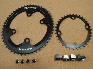 ROTOR Q RINGS 50-34T BCD(PCD)110 オーバルチェーンリング