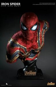 最終値下げ！Queen Studios 1/1 Iron Spider-man Bust
