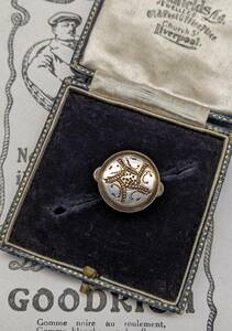  England antique stud button / Europe Britain Vintage a-run-vo- Victoria n men's accessory 10*s20*sΓOT