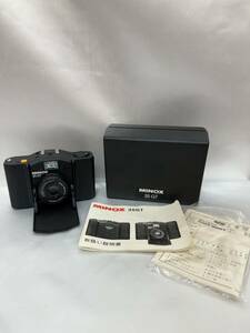 現状品 MINOX 35GTミノックス 昭和希少品 フィルムカメラ ケース付 取扱説明書付