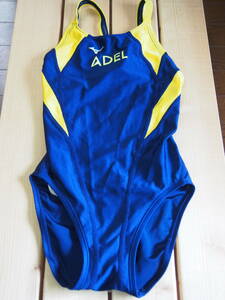 未使用に近い アーデルスイミングクラブ 女子競泳水着 サイズ150 ADEL MIZUNO