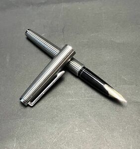 PILOT パイロット 万年筆 ペン先 18k-WG F H474 ストライプ柄 筆記用具 文房具 P621