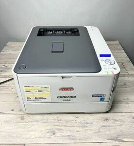 印字OK OKI C332dnw オキ カラーレーザープリンター COREFIDO2 コアフィード2 店舗 事務所 ビジネス ＃2 K2311104