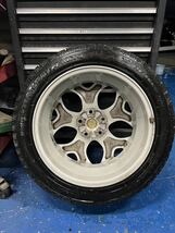 マツダ ビアンテ 純正ホイール 5穴 7J オフセット＋50 PCD114.3 スタッドレスタイヤ 215/50R17 91Q トーヨー 中古4本セット_画像7