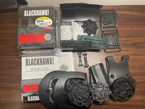 全て実物　BLACKHAWK ブラックホーク　ホルスター　コネクター　ベルトループなど　色々まとめて