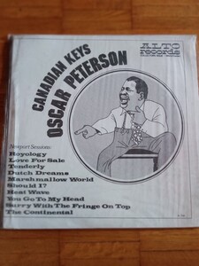 【LP】《輸入盤》Oscar Peterson / Canadian Keys/AL-718/送料込み