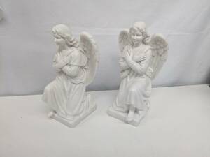 [ST974] 中古 祈りの天使像 2体セット 現状販売