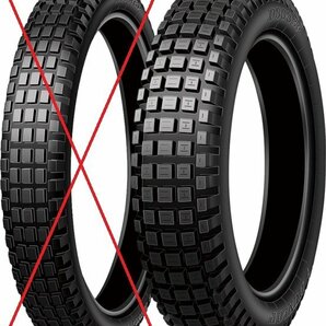 ※リアのみ 未使用 新品 DUNLOP D803GP 120/100R18 68M  オフロード トライアル の画像1