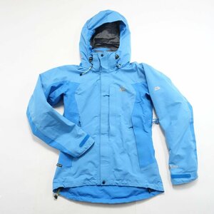 中古 2016年頃 MOUNTAIN EQUIPMENT ブルー レディースSサイズ スノーボードジャケットウェア マウンテンイクイップメント