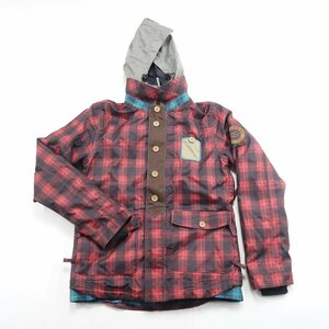 中古 2014年頃 BONFIRE BITTER JKT レディースMサイズ スノーボードジャケットウェア ボンファイア