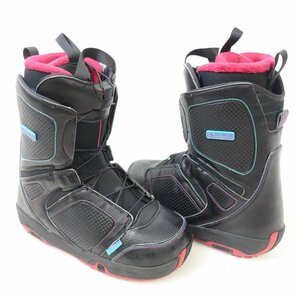 中古 12/113 SALOMON PEARL レディース24.5cm スノーボードブーツ サロモン パール