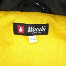 中古 2015年頃 WOODS 12WDG4334 レディース160サイズ スノーボードジャケットウェア ウッズ_画像2