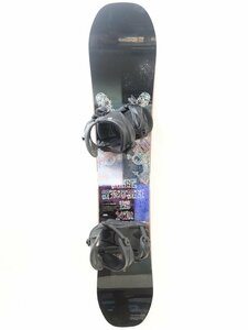 中古 12/13 SABRINA GROOVY WC レディース143cm HEAD ビンディング付き スノーボード サブリナ グルーヴィー ヘッド